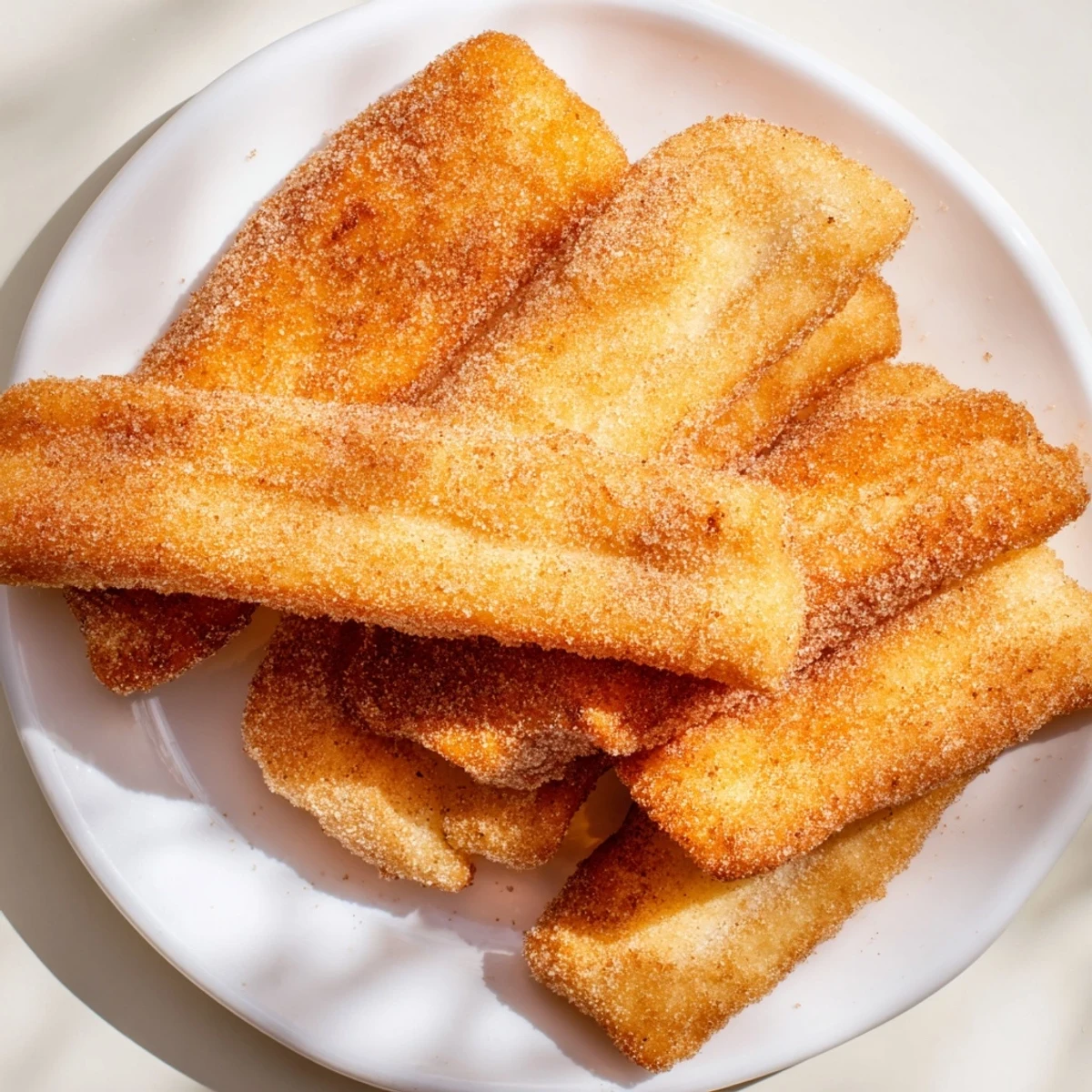 Warm Mardi Gras fried dough pieces dusted with cinnamon sugar, served alongside steaming cups of coffee on a table.  