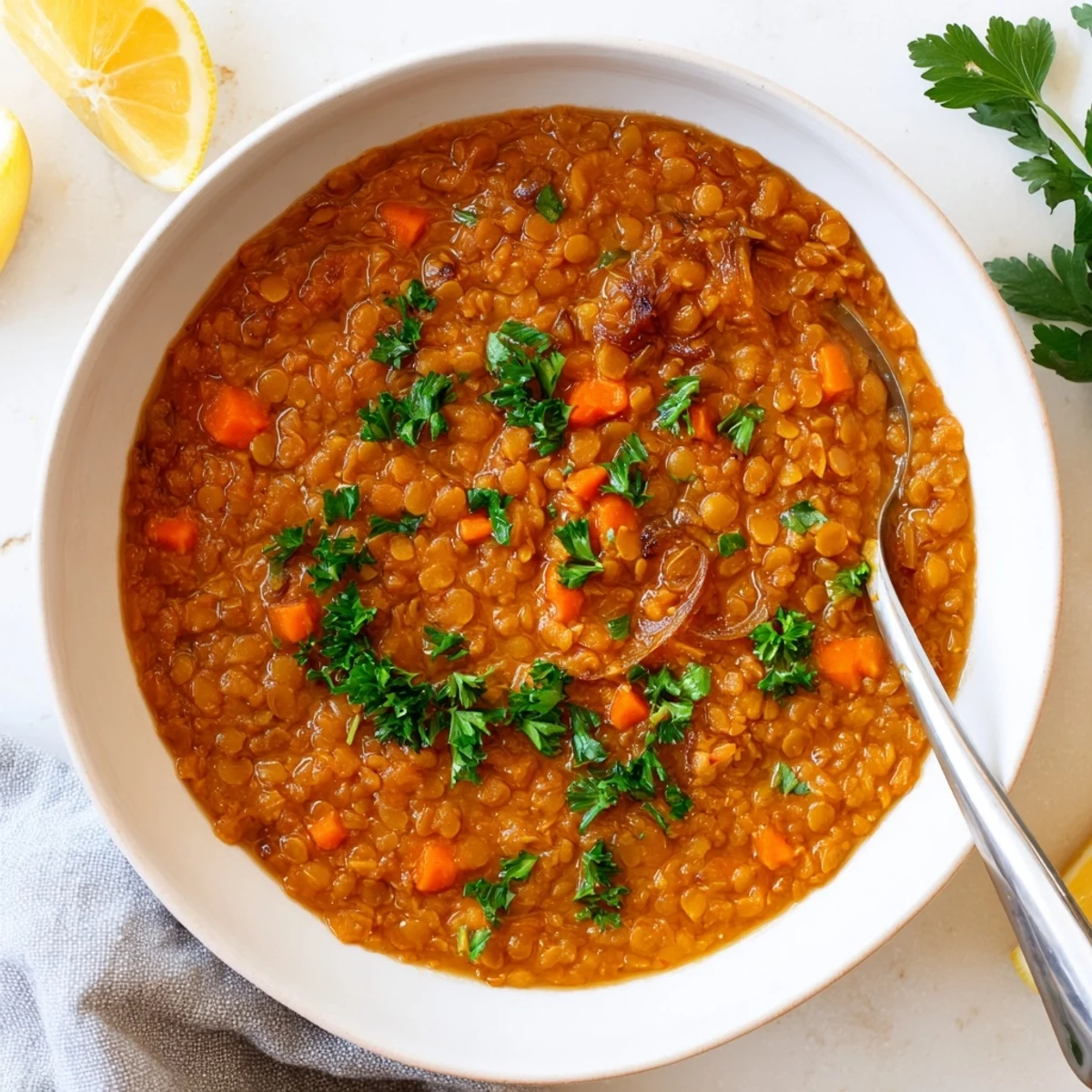 Caramelized Onion Red Lentil