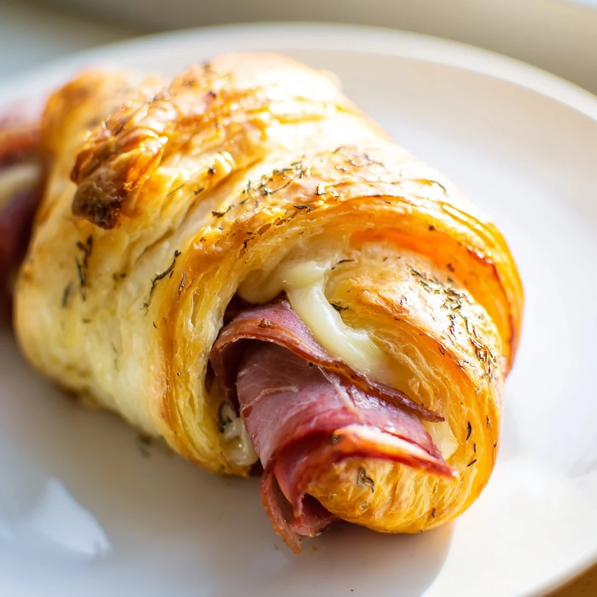 Golden beef and cheese French dip roll ups served with savory au jus for dipping